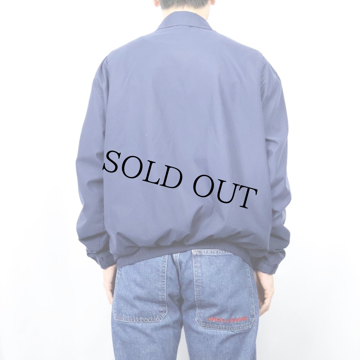 画像3: POLO Ralph Lauren ハーフジップ プルオーバージャケット NAVY M (3)
