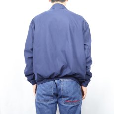 画像3: POLO Ralph Lauren ハーフジップ プルオーバージャケット NAVY M (3)