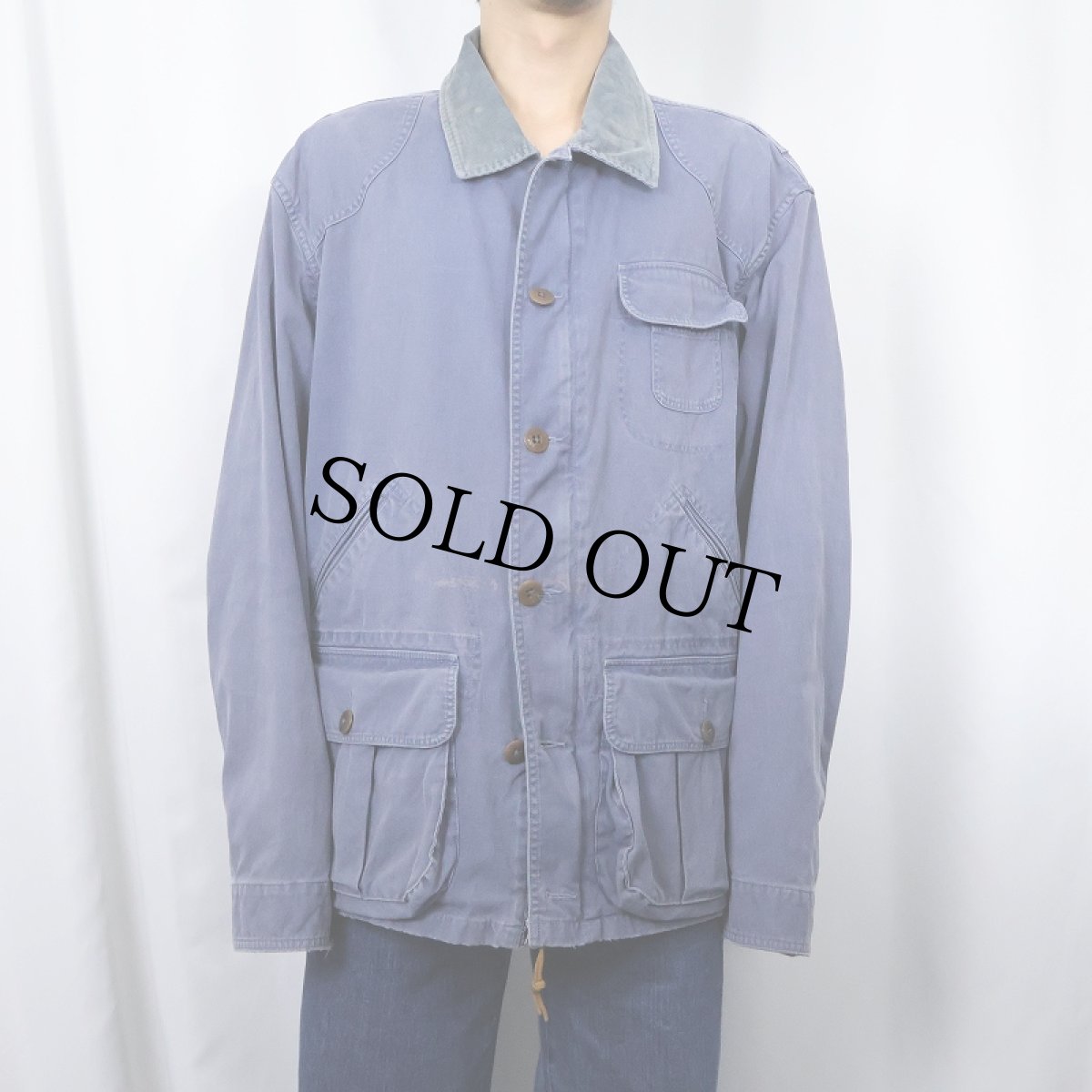 画像5: POLO Ralph Lauren コットンハンティングジャケット XL (5)