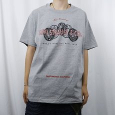 画像2: 90's Levi's USA製 "THERE'S ONLY ONE REAL JEAN" プリントTシャツ L (2)