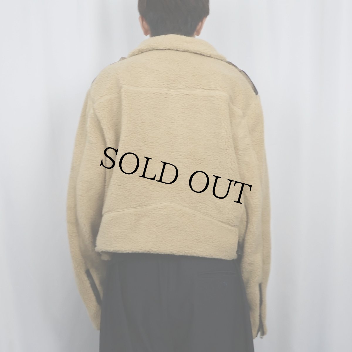 画像4: POLO Ralph Lauren "Double Riders Type" ボアライダースジャケット XXL タグ付き未使用 (4)