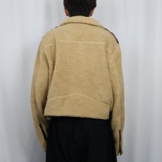 画像3: POLO Ralph Lauren "Double Riders Type" ボアライダースジャケット XXL タグ付き未使用 (3)