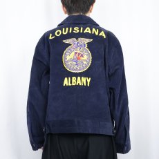 画像4: FFA "LOUISIANA ALBANY" ファーマーズコーデュロイジャケット NAVY SIZE100-44 (4)