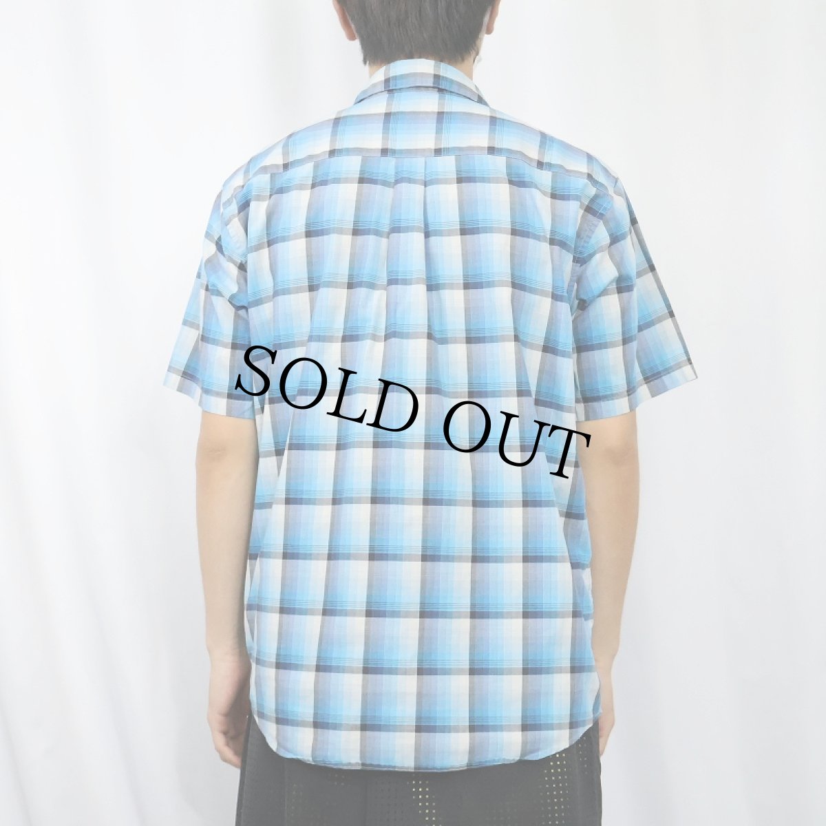 画像3: 2013SS Patagonia "ORGANIC COTTON" チェック柄 コットン×ポリエステルシャツ M (3)