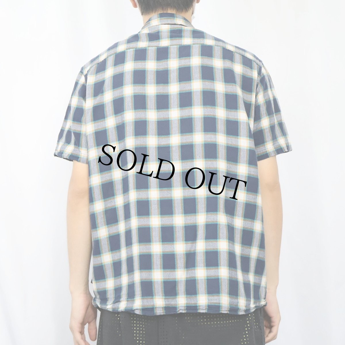 画像3: 2017SS Patagonia "ORGANIC COTTON" チェック柄 コットンシャツ L (3)