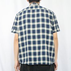 画像3: 2017SS Patagonia "ORGANIC COTTON" チェック柄 コットンシャツ L (3)