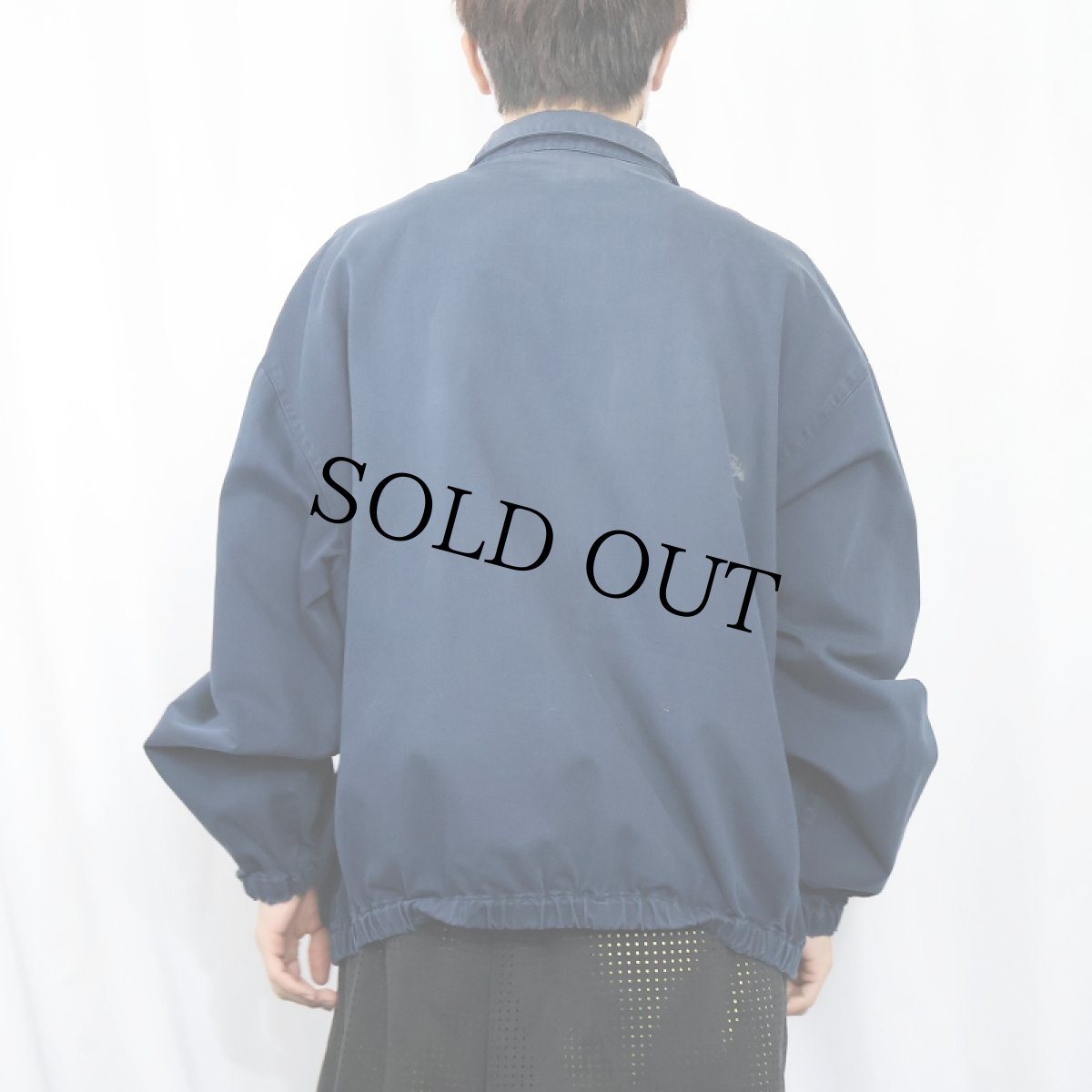 画像3: POLO Ralph Lauren ロゴ刺繍 コットンスイングトップ NAVY XXL (3)