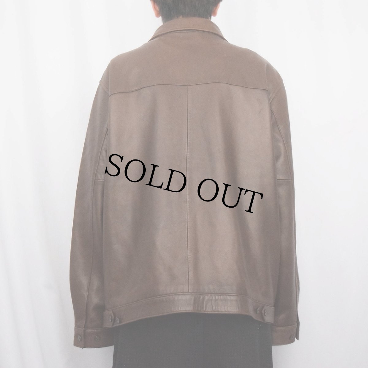 画像3: POLO Ralph Lauren チンスト付き ラムレザージャケット XL (3)