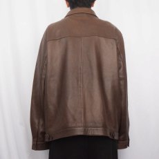 画像3: POLO Ralph Lauren チンスト付き ラムレザージャケット XL (3)