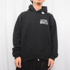 画像3: Travis Scott ASTRO WORLD "Wish You Were Here" ヒップホップツアースウェットフーディー BLACK M (3)