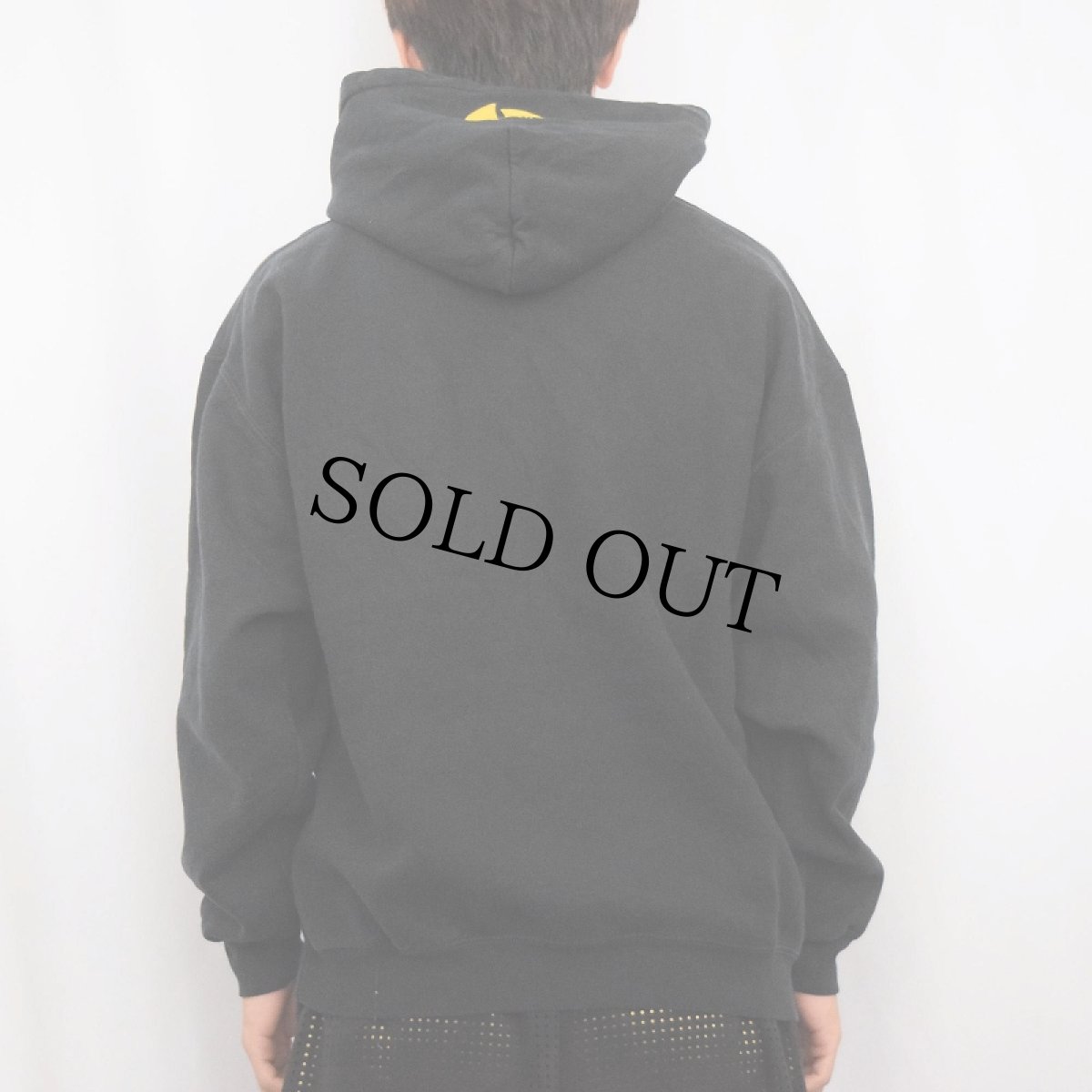 画像3: 2000's WU-TANG CLAN ロゴプリント ヒップホップスウェットフーディー BLACK L (3)