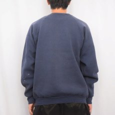 画像3: ブート GUCCI ロゴプリントスウェット NAVY (3)