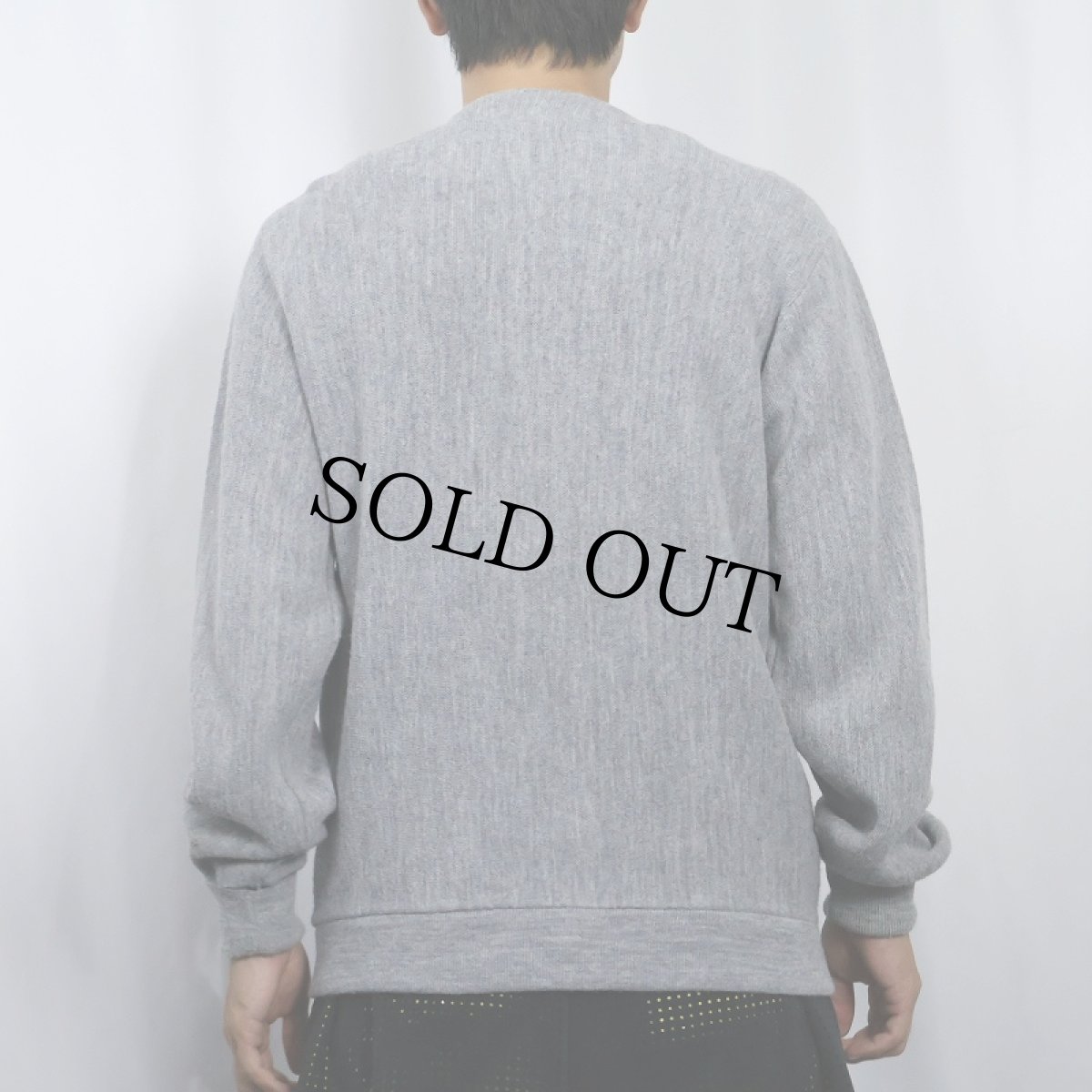 画像3: 80's The Fox JCPenney アクリルニットカーディガン M (3)