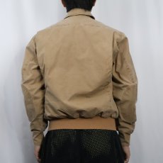 画像3: 80's BANANA REPUBLIC エルボーパッチ付き コットンスイングトップ S (3)