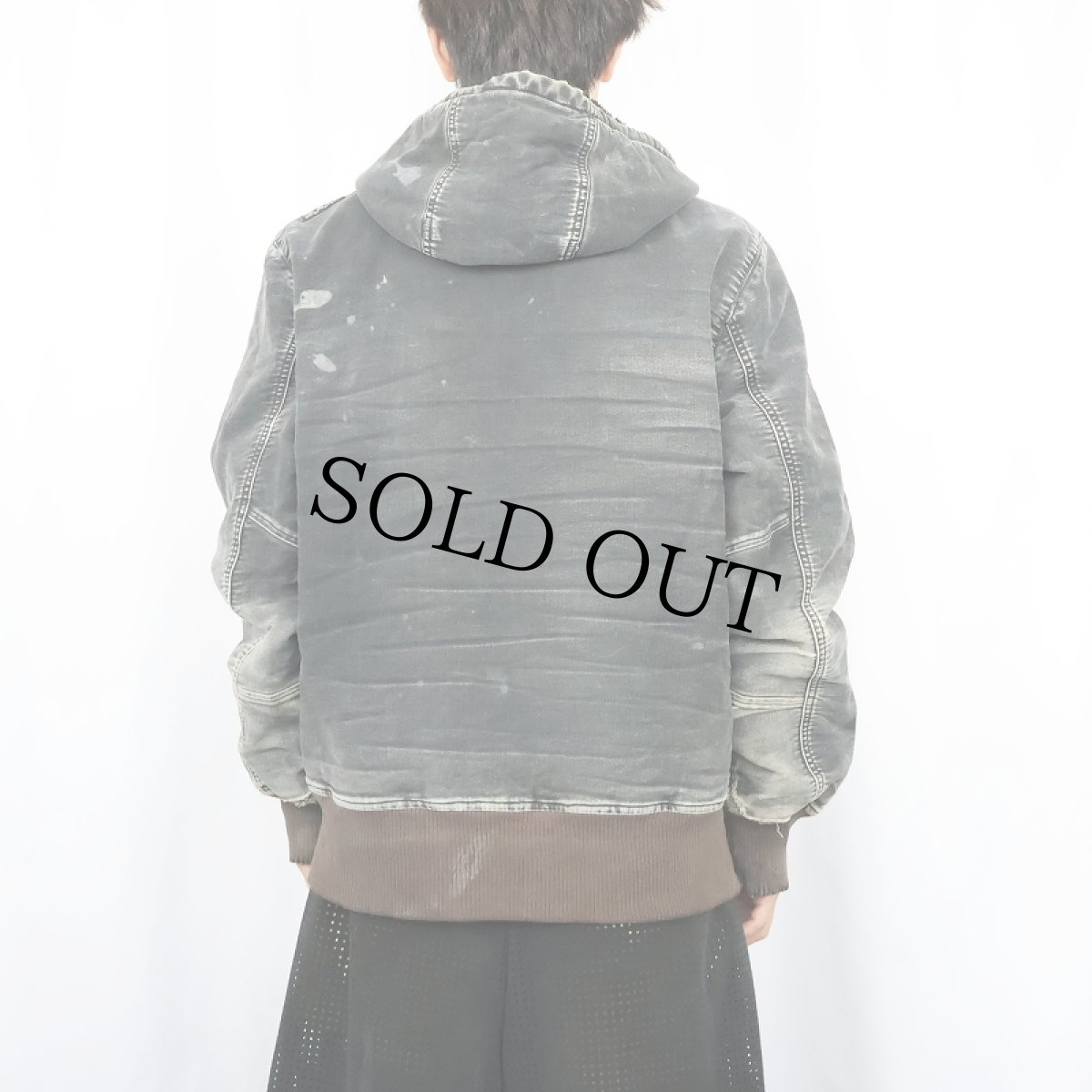 画像3: OXBOW ボアライナー ダックパーカー M (3)