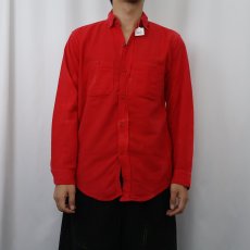 画像2: 60's King Kole 無地フランネルシャツ (2)