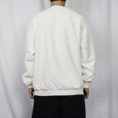 画像3: 90's COLUMBIA KNIT USA製 前V 鹿の子スウェット (3)