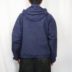 画像3: 90's Eddie Bauer GORE-TEX ナイロンジャケット NAVY S (3)