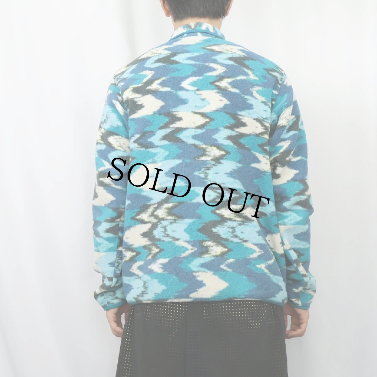 画像3: 2017AW patagonia 総柄 スナップT M (3)