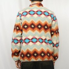 画像3: 2016AW patagonia 総柄 スナップT M (3)
