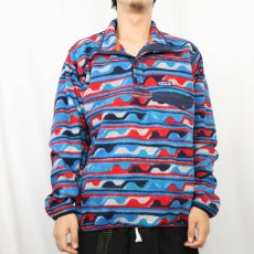 画像2: 2016AW patagonia 総柄 スナップT M (2)