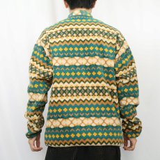 画像3: 2015AW patagonia 総柄 スナップT M (3)