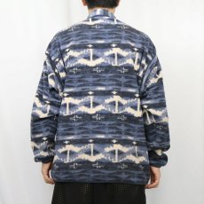 画像3: 2018AW patagonia 総柄 スナップT L (3)