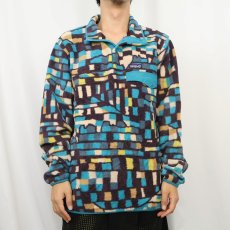 画像2: 2023AW patagonia 総柄 スナップT L (2)