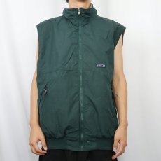 画像2: 90's Patagpnia シェルドシンチラベスト XL (2)