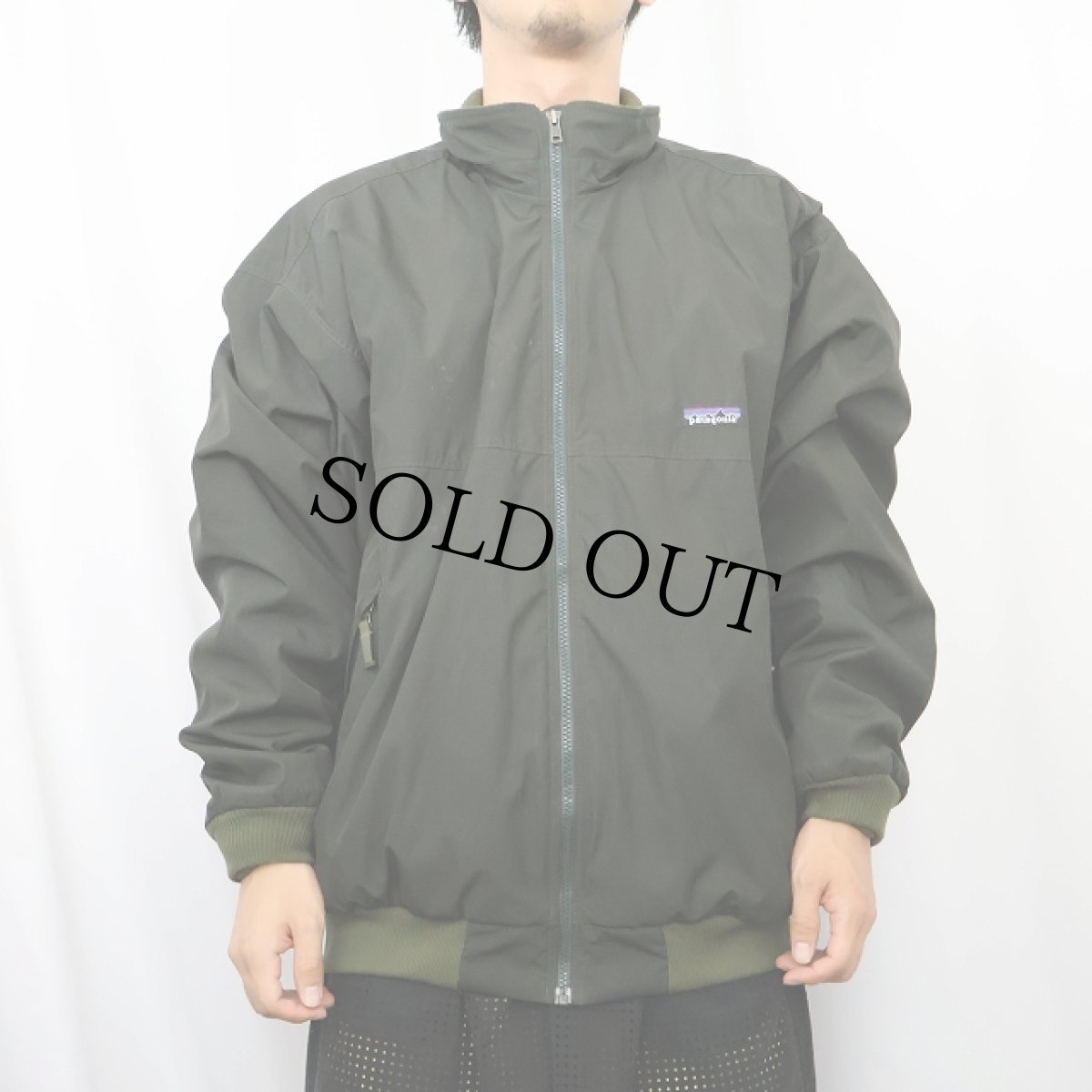 画像2: 2000's patagonia シェルドシンチラジャケット L (2)