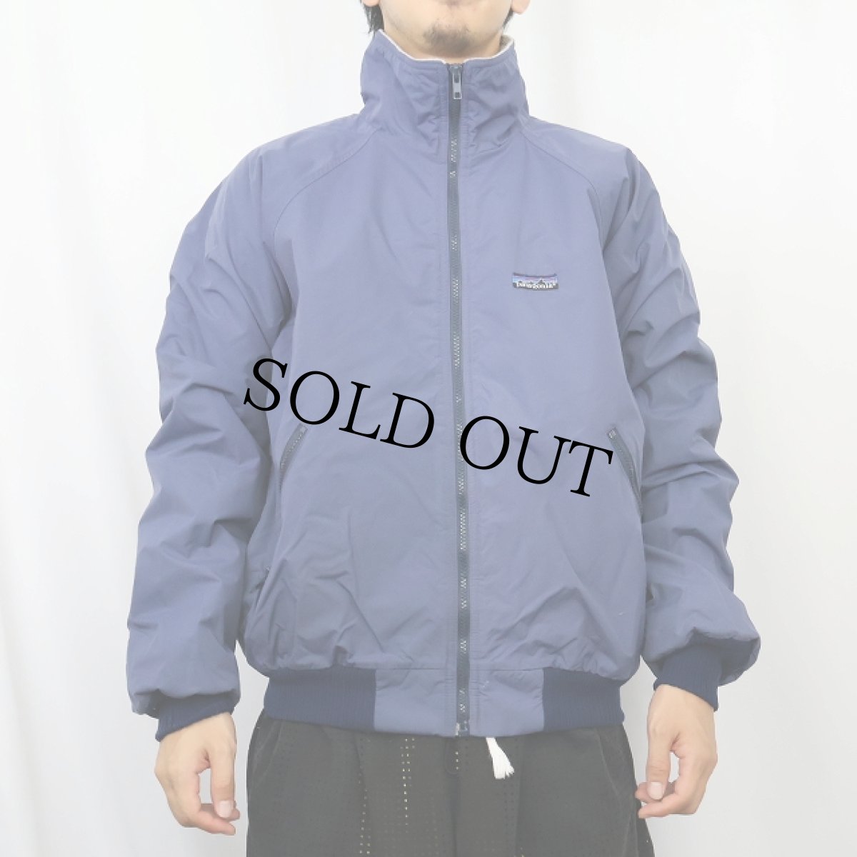画像2: 80〜90's patagonia シェルドシンチラジャケット L (2)