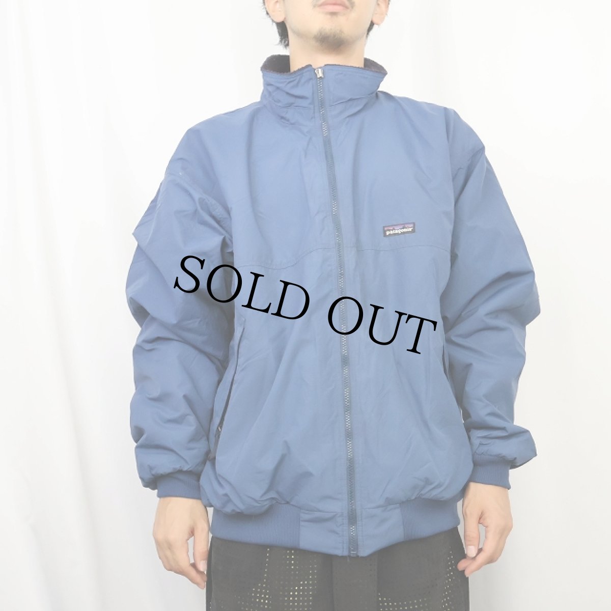 画像2: 2000's patagonia シェルドシンチラジャケット XL (2)