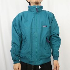 画像2: 90's Patagpnia USA製 シェルドシンチラジャケット M (2)