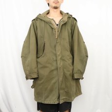 画像2: 50's U.S.ARMY M-51 ライナー付き モッズコート SMALL (2)