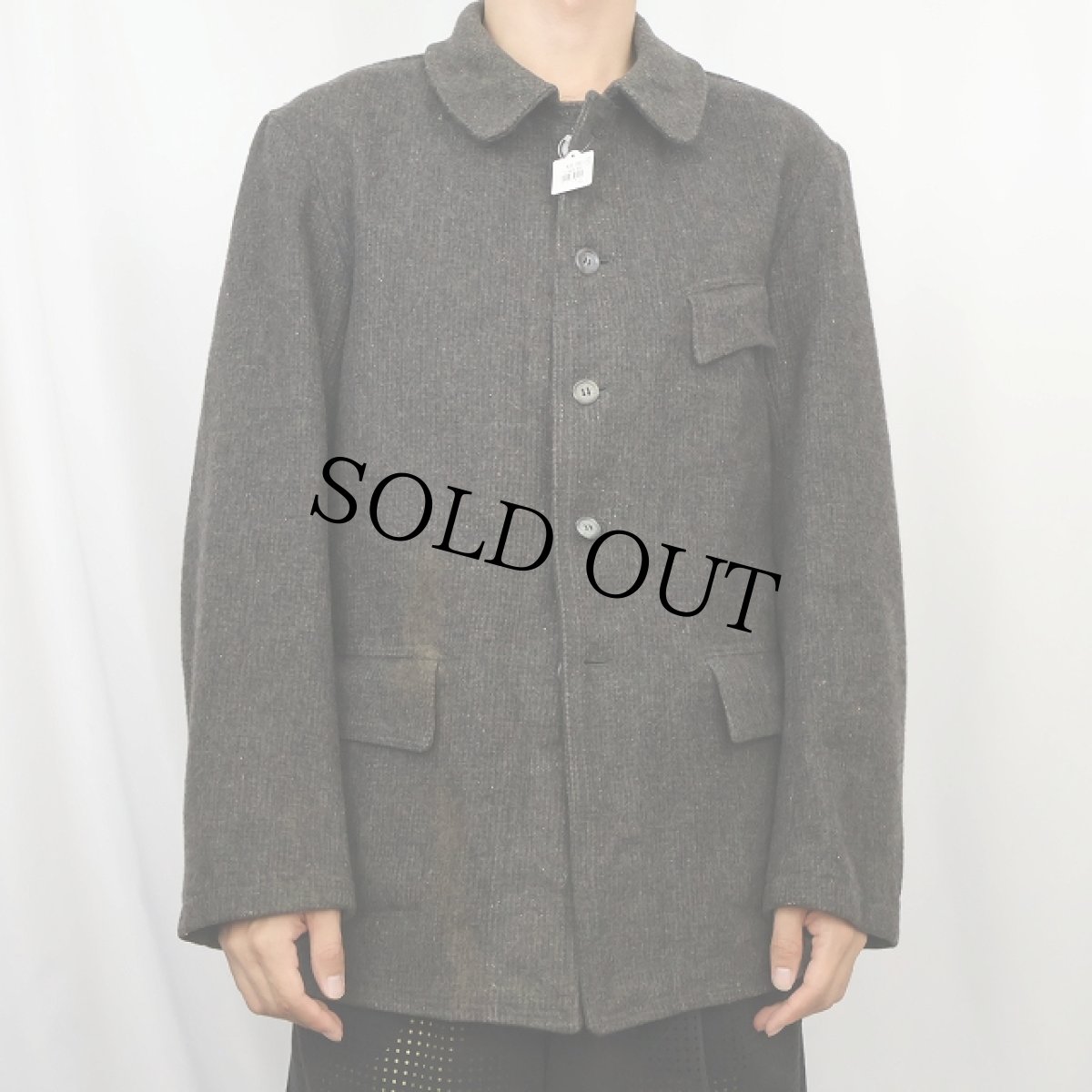 画像2: 50's Pascal FRENCH ファーマーズジャケット (2)