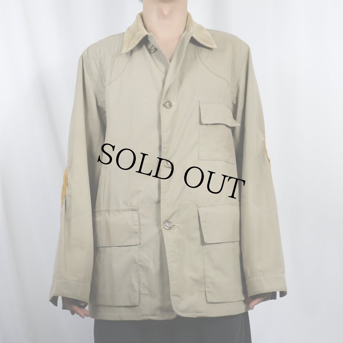 画像2: 60〜70's L.L.Bean 筆記体タグ ガンパッチ付き ハンティングジャケット 38 (2)