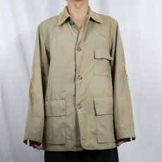 画像2: 60〜70's L.L.Bean 筆記体タグ ガンパッチ付き ハンティングジャケット 38 (2)