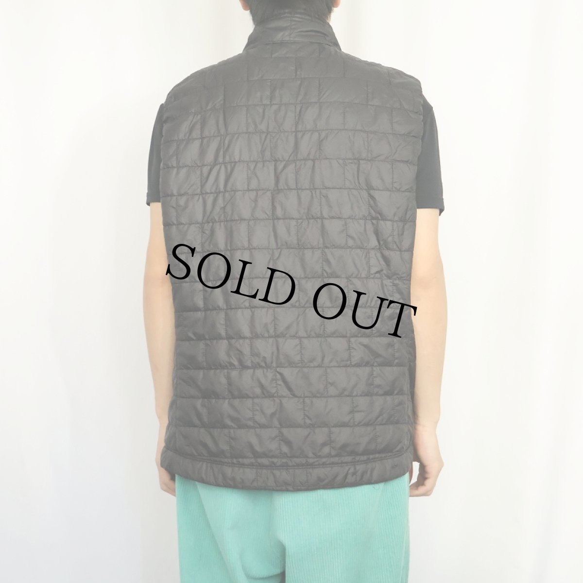 画像3: 2019SS Patagonia "okta PARTNER CONNECT" 刺繍付き ナノパフベスト BLACK L (3)