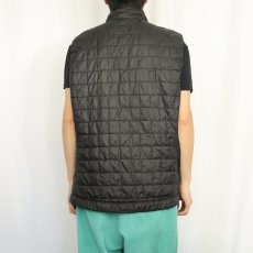 画像3: 2019SS Patagonia "okta PARTNER CONNECT" 刺繍付き ナノパフベスト BLACK L (3)