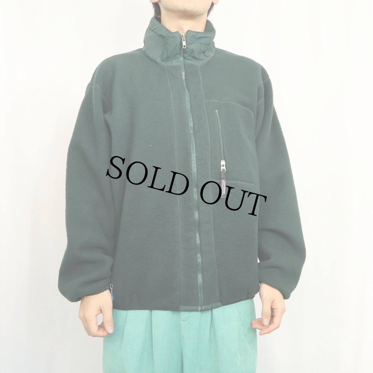 画像2: 90's Patagonia USA製 フリースジップジャケット XL (2)
