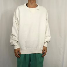 画像2: 90's RUSSELL ATHLETIC USA製 "HIGH COTTON" 前V スウェット XL (2)