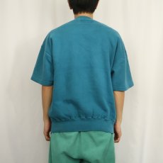 画像3: 90's RUSSELL ATHLETIC USA製 "HIGH COTTON" 前V 半袖スウェット L (3)