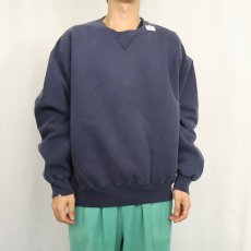 画像2: 90's〜 RUSSELL ATHLETIC USA製 "PRO COTTON" 前V スウェット L (2)