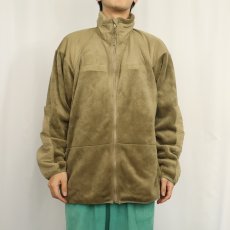 画像2: U.S.MILITARY ECWCS GEN3 Cold Weather コヨーテフリースジャケット X-LARGE-REGULAR (2)