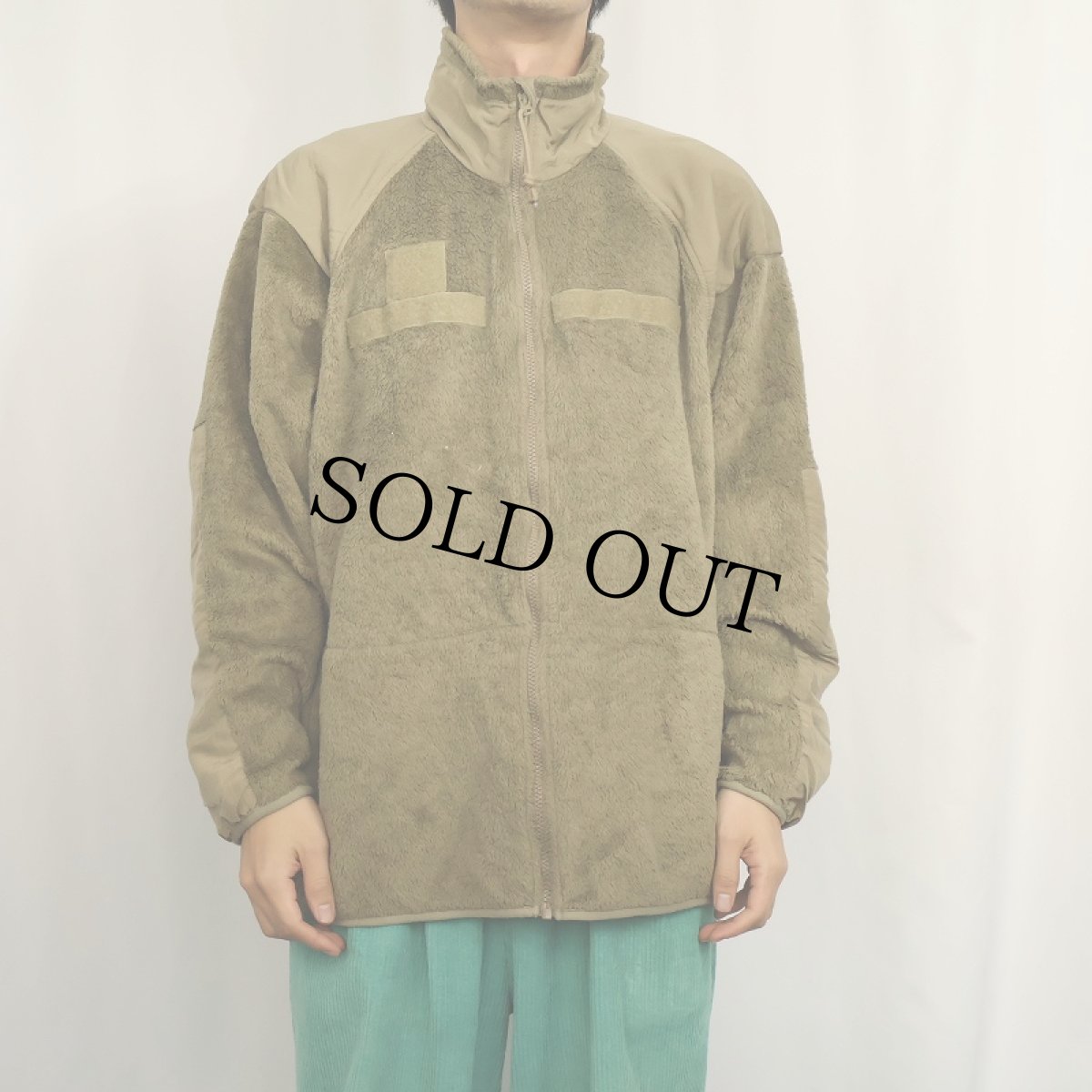 画像2: U.S.MILITARY ECWCS GEN3 Cold Weather "POLARTEC" コヨーテフリースジャケット LARGE-REGULAR (2)