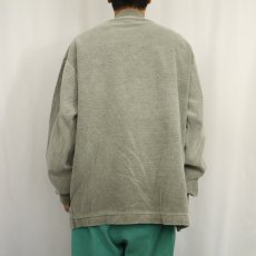 画像3: THE TERRITORY AHEAD CANADA製 インサイドアウト ヘンリーネックスウェット XL (3)