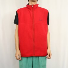 画像2: 90's Patagonia USA製 シンチラフリースベスト XL (2)