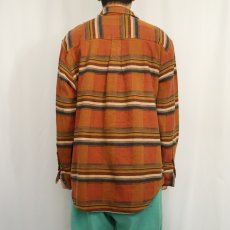 画像3: THE TERRITORY AHEAD 総柄織り コットンシャツ M  (3)