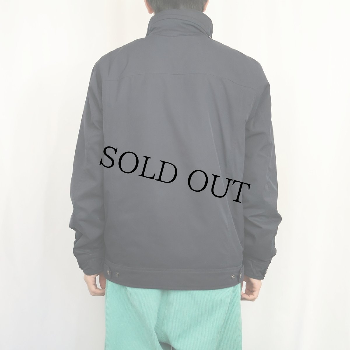 画像3: POLO Ralph Lauren ロゴ刺繍 ポリエステルジップジャケット NAVY S (3)