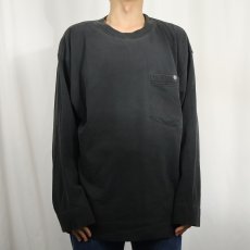 画像2: 90's GAP ポケットロンT BLACK XL (2)
